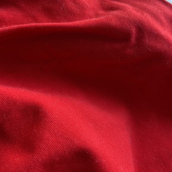 American Eagle Outfitters red mini dress cap sleeve bubble style open back 2 - Picture 16 of 16